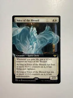 Voice of the Blessed (Extended Art) 354 MTG Innistrad: Crimson Vow - Image 1