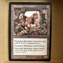 B3G3 ~ MTG ~ Phyrexian Marauder ~ VI Visions ~ #151 ~ 1996 English ~ Rare - Image 1