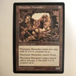 B3G3 ~ MTG ~ Phyrexian Marauder ~ VI Visions ~ #151 ~ 1996 English ~ Rare - Image 5