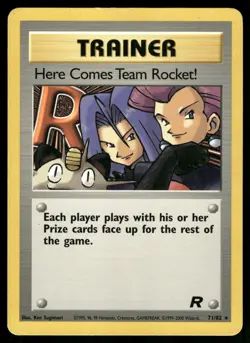 Here Comes Team Rocket! 71/82 Rare Team Rocket Pokemon Lightly Played - Image 1