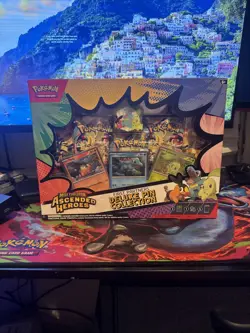 Pokemon Ascended Heroes First Partners Deluxe Pin Collection Kit Promo Booster - Image 1
