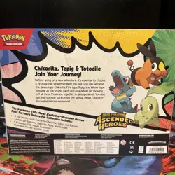 Pokemon Ascended Heroes First Partners Deluxe Pin Collection Kit Promo Booster - Image 2