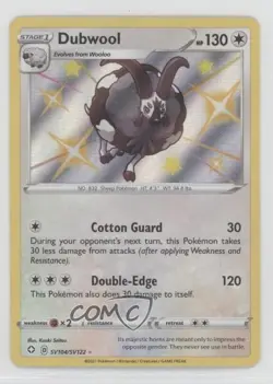 Shiny Holo - Dubwool Pokemon Sword & Shield Shining Fates Vault #SV104 - Image 1
