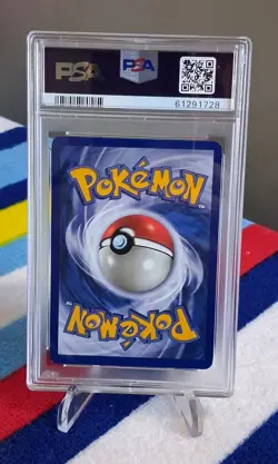 Pokemon Fossil Grimer 1st Edition 1999 #48 PSA 9 - Image 2