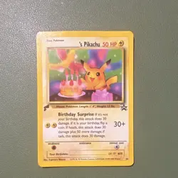 Pokemon ______'s Pikachu Pikachu World Promo 24 Regular 50 HP 2000 English - Image 1
