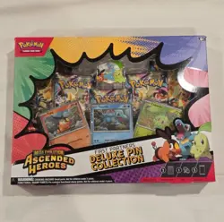 Pokemon TCG Ascended Heroes Deluxe Pin Collection Kit - Image 1