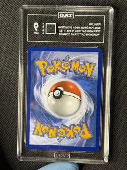 2026 Mega Evolution Pikachu Pokemon Day Stamp Promo Cosmo Holo TAG 9, LOW POP! - Image 3