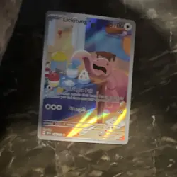 Pokemon TCG Lickitung 180/162 SV05: Temporal Forces Holo Illustration Rare - Image 1