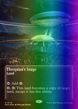 MTG Thespian's Stage (179/180) Edge of Eternities Stellar Sights LP FOIL - Image 1