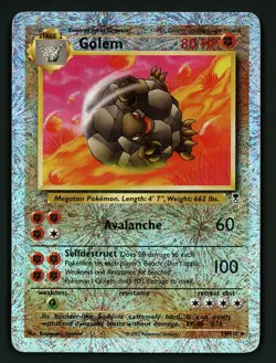 Golem MP 24/110 - Reverse Holo Legendary Collection - Pokemon 2002 - Image 1