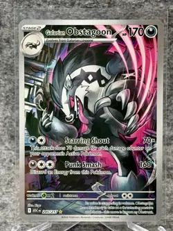 Galarian Obstagoon 245/217 IR | Pokemon Me: Ascended Heroes - Image 1