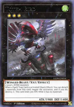 Totem Bird - LED8-EN054 - Rare - 1st Edition - Yugioh - Image 1