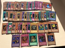 Yugioh Old cards - 50+ Bundle Of Old School Cards Job Lot LOB To GX Rares Holos - Image 1
