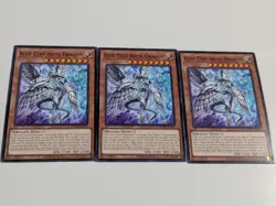 3x Common Blue-Eyes Abyss Dragon Yugioh! White Destiny SDWD - Image 1