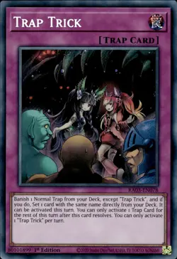 Trap Trick - Secret Rare 1st Edition RA03-EN078 - NM - YuGiOh - Image 1