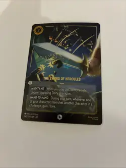 Disney Lorcana Whispers In The Well The Sword Of Hercules Enchanted Pack Fresh - Image 1