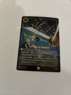 Disney Lorcana Whispers In The Well The Sword Of Hercules Enchanted Pack Fresh - Image 5