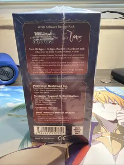 Weiss Schwarz English Fate Zero Booster Box - Image 2