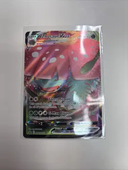 Venusaur VMAX SWSH102 SWSH: Sword & Shield Promo Full Art Holo 330 HP (English) - Image 1