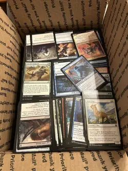 Magic:The Gathering Cards Boxed Lot of Approximately 3500 Common and Uncommon NM - Image 1