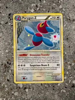 Pokemon TCG Cards Porygon-Z 7/102 HGSS Triumphant Holo Rare - Image 1