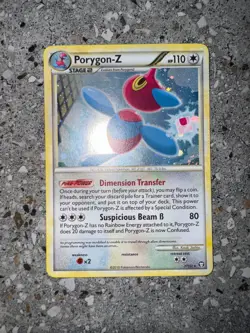 Pokemon TCG Cards Porygon-Z 7/102 HGSS Triumphant Holo Rare - Image 3