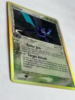 Crobat 2/113 Holo Rare EX Delta Species Lightly Played Pokemon Card - Image 2