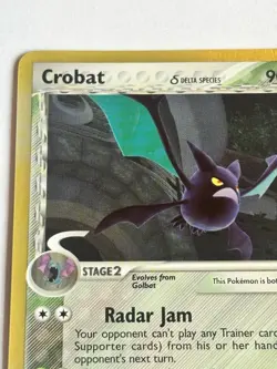 Crobat 2/113 Holo Rare EX Delta Species Lightly Played Pokemon Card - Image 4