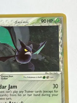 Crobat 2/113 Holo Rare EX Delta Species Lightly Played Pokemon Card - Image 5