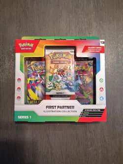 Pokemon TCG First Partner Illustration Collection Series 1 New Sealed - Image 1