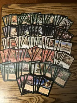 Mtg Urza’s Saga Lot x100 - Magic the Gathering Mtg Cards Urzas Saga Edition - Image 1
