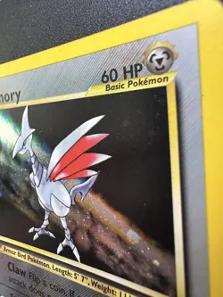 Pokemon TCG Skarmory Neo Genesis 13/111 Holo NM *Rare WoTC Swirl* - Image 4