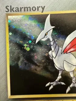 Pokemon TCG Skarmory Neo Genesis 13/111 Holo NM *Rare WoTC Swirl* - Image 5