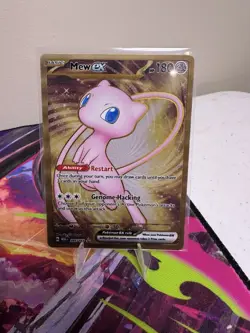 Pokemon TCG Mew ex Scarlet & Violet 151 Ultra Rare Full Art Holo 205/165 EX 180… - Image 1