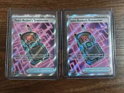 2x Team Rocket's Transceiver 263/217 Ascended Heroes Pokemon TCG Playset - Image 1