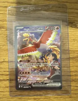 Pokemon TCG Ethan's Ho-Oh EX Sir 230/182 Destined Rivals Mint/Nm Condition - Image 1