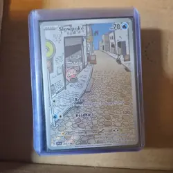 Pokemon TCG Slowpoke Illustration Rare SV01 Scarlet & Violet 204/198 Holo 70 HP - Image 1