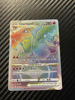The Pokemon Company Swsh09 Brilliant Stars Charizard VSTAR 174/172 Secret Holo … - Image 1