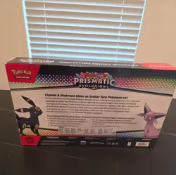 LOT Pokemon Prismatic Evolutions Figure Collection & 4x Tech Stickers - Image 4