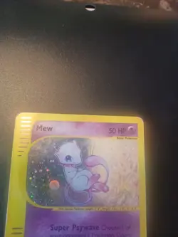 Pokemon Expedition Base Set Mew 19/165 Holo MP - Image 3