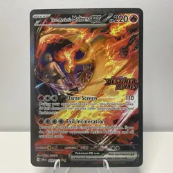 Pokemon Team Rocket's Moltres ex - Destined Rivals Stamped Promo 229/182 - Image 1