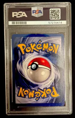 1999 POKEMON BASE SET SHADOWLESS #2 BLASTOISE-HOLO PSA 8 - Image 4