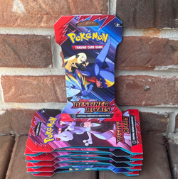 BRAND NEW-Pokemon TCG x10 Destined Rivals Sleeved Booster Packs-SEALED - Image 1