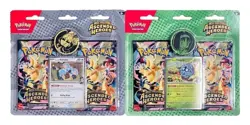Pokemon TCG Ascended Heroes 2-Pack Blisters - Erika and Larry - Set of 2 SEALED - Image 1