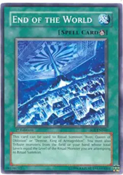 1x (LP) End of the World - SOI-EN046 - Common - 1st Edition YuGiOh - Image 1
