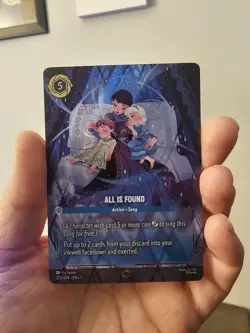 Disney Lorcana All Is Found Enchanted 220/204 Archazia's Island - Image 1