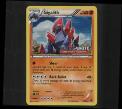 Gigalith (Prerelease) Holo Promo Black and White Promos 53/98 MP Atsuko Nishida - Image 1