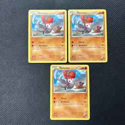 Meloetta BW69 Black & White Promo Pokemon Card Non-Holo 3 - Image 3