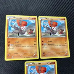 Meloetta BW69 Black & White Promo Pokemon Card Non-Holo 3 - Image 4