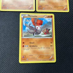 Meloetta BW69 Black & White Promo Pokemon Card Non-Holo 3 - Image 5